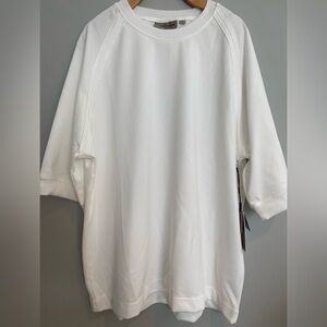 Amongst Others Drop Shoulder Boxy Fit T-Shirt Men's Size XL White New